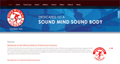 Desktop Screenshot of illinoisturners.org